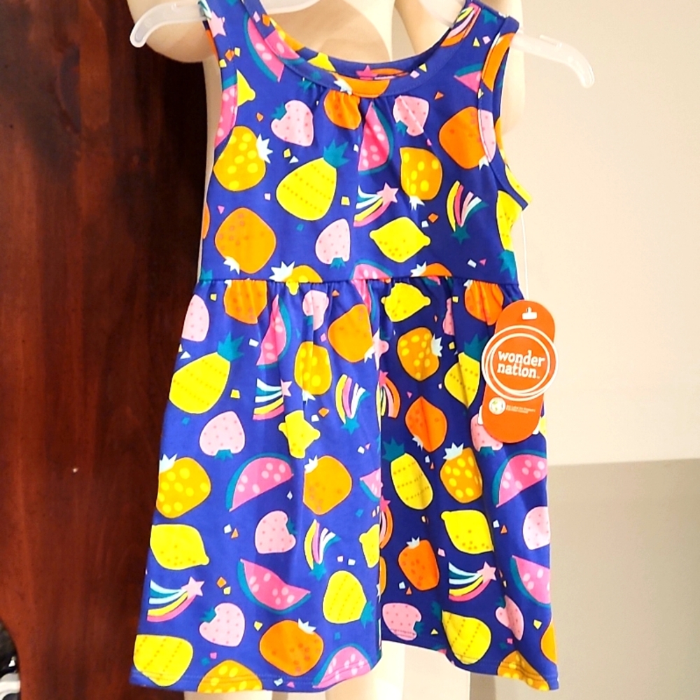 NEW GIRLS WONDER NATION SUNDRESS SIZE 18M AND 3T